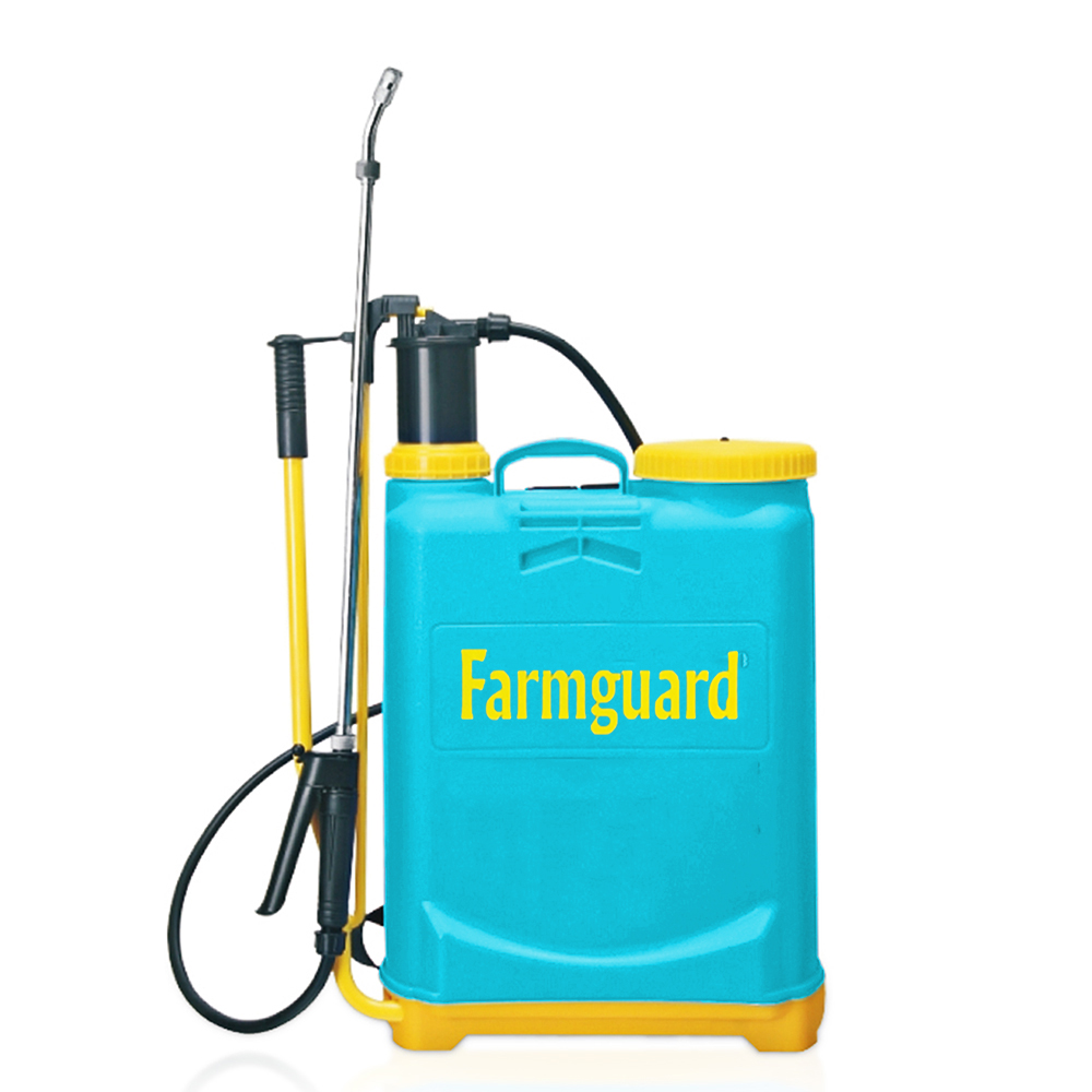 Pulverizador de plástico de mochila agrícola manual de lanza de acero inoxidable GF-16S-01Z